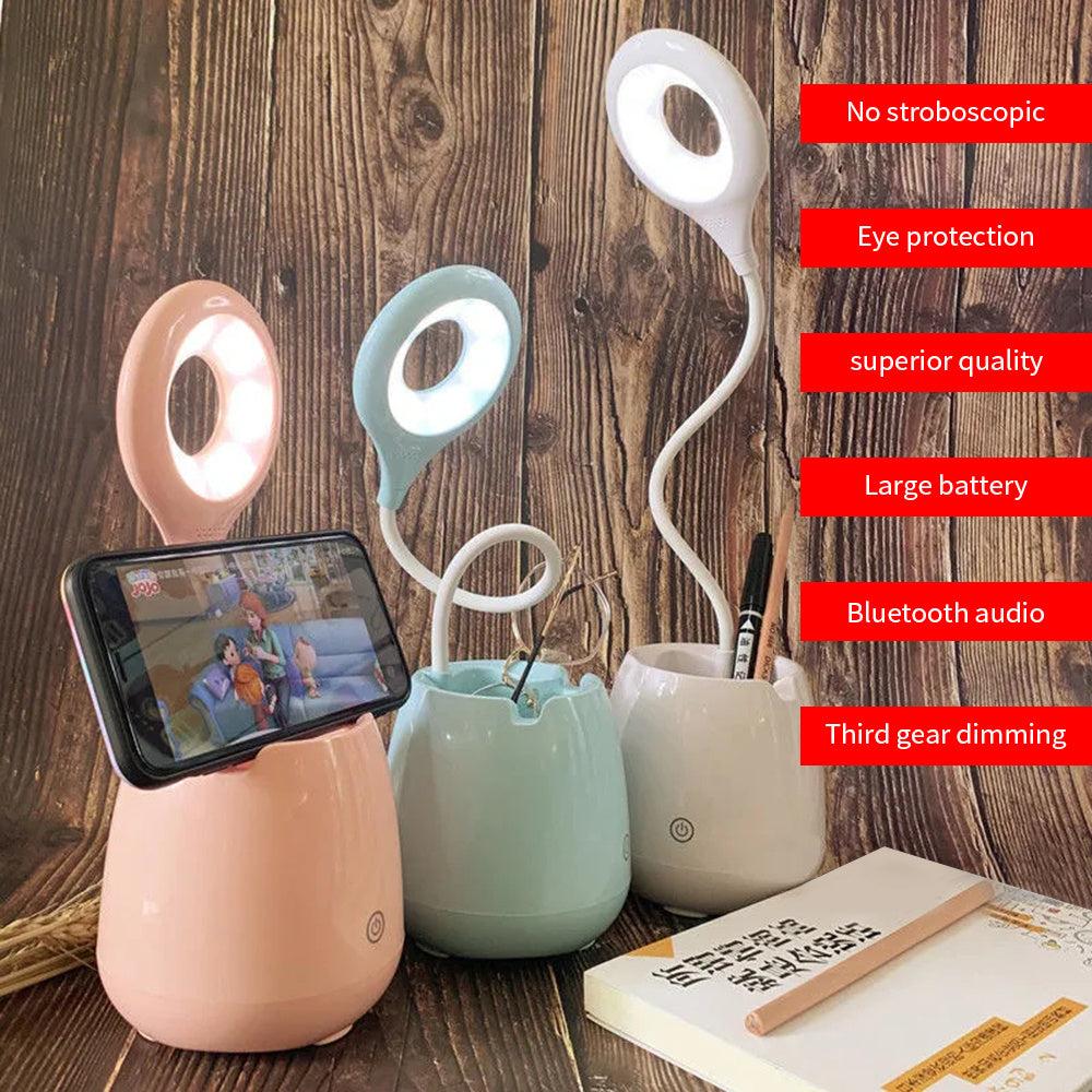 LED Desk Lamp Multifunctional Bluetooth Sound Desk Light