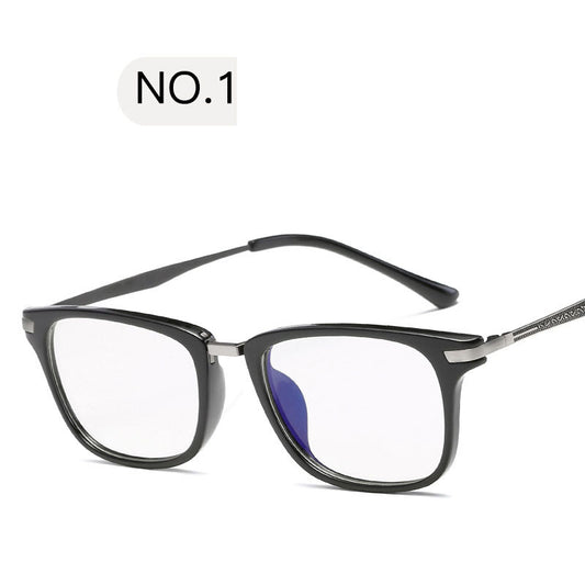 Flat Mirror Retro Infinite Degree Glasses Men's And Women's Flat Glasses Computer Goggles