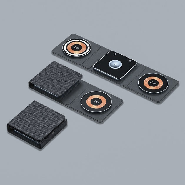 Magnetic Folding Wireless Charger Station For I Phone