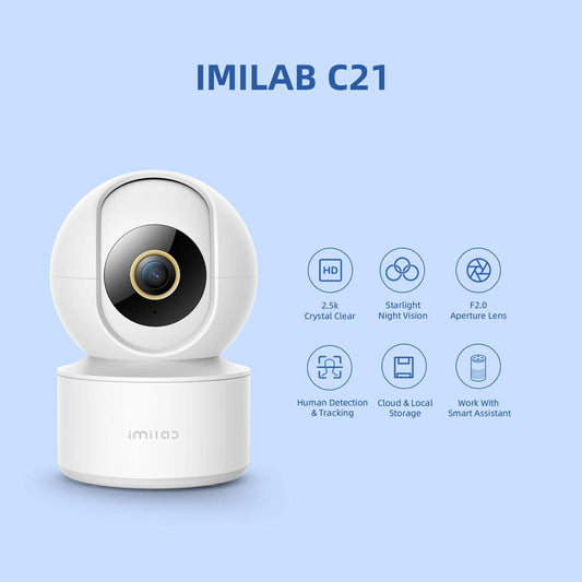 Surveillance Camera Wifi IP Smart Indoor Home Security Baby Monitor Night Vision Cam