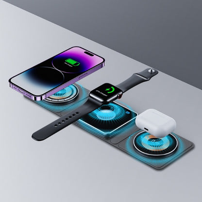 Magnetic Folding Wireless Charger Station For I Phone