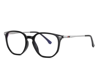 Men's And Women's Anti-blue Light Glasses, Computer Goggles, Metal Elastic Black Glasses Frame