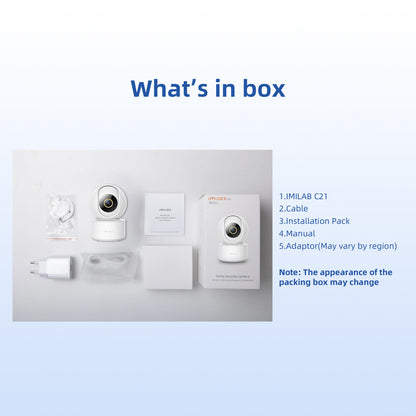 Surveillance Camera Wifi IP Smart Indoor Home Security Baby Monitor Night Vision Cam