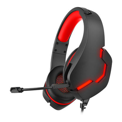 3.5mm Gaming Headset With Mic And LED Lights Wired Headphones