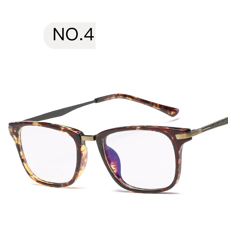 Flat Mirror Retro Infinite Degree Glasses Men's And Women's Flat Glasses Computer Goggles