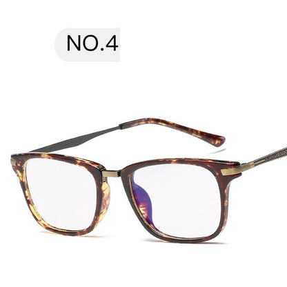 Flat Mirror Retro Infinite Degree Glasses Men's And Women's Flat Glasses Computer Goggles