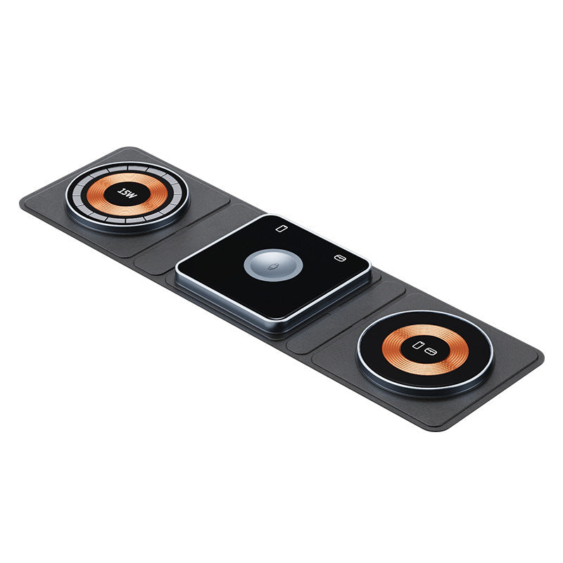 Magnetic Folding Wireless Charger Station For I Phone