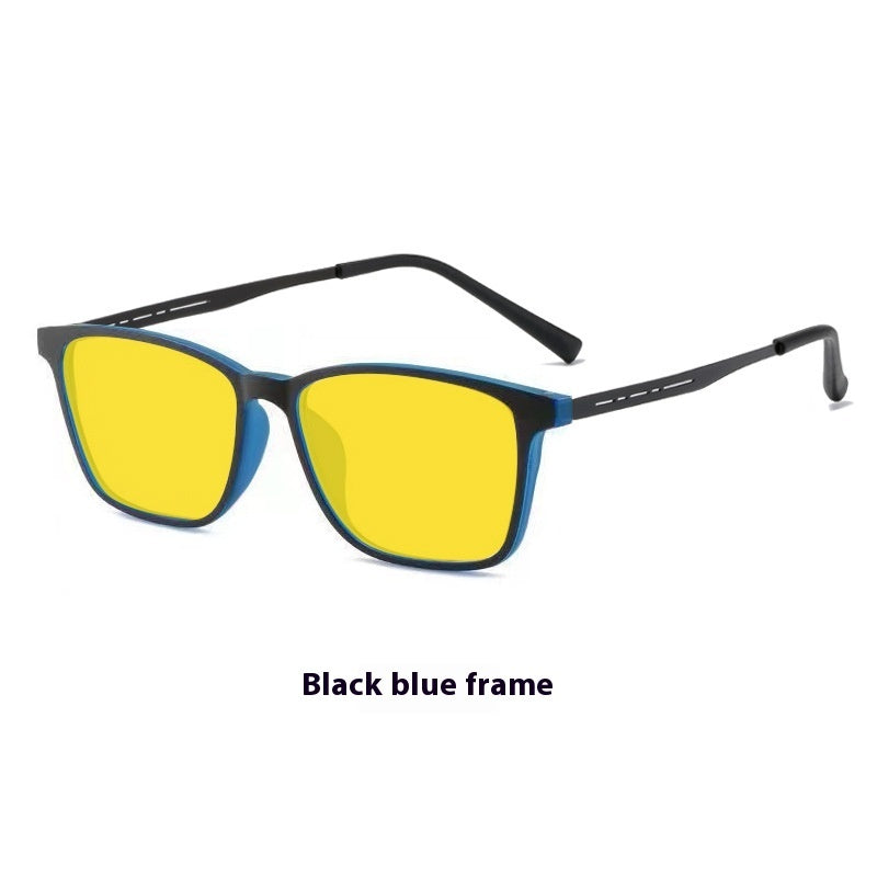 Unisex Computer TR90 Night Vision Anti-blue Light Glasses