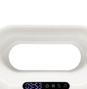 LED Night Light APP Control RGB Atmosphere Desk Lamp Smart Multifunctional Wireless Charger Alarm Clock