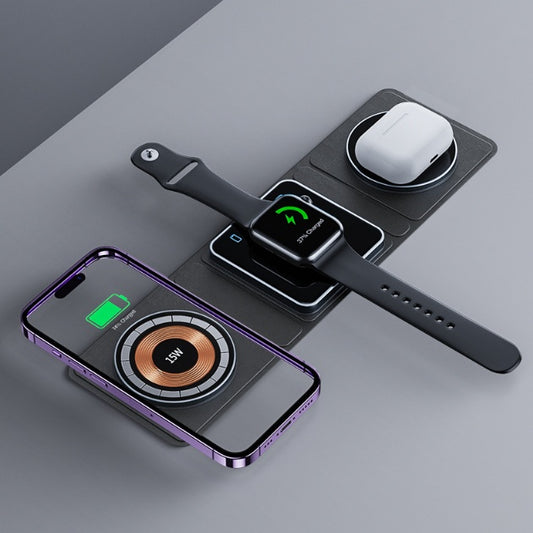 Magnetic Folding Wireless Charger Station For I Phone